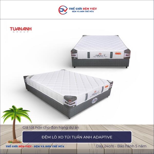 Đệm lò xo túi Tuấn Anh Adaptive